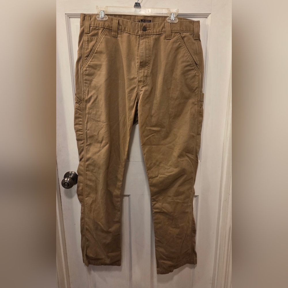 Carharrtt Mens 36 X 34 Pants Relaxed Fit